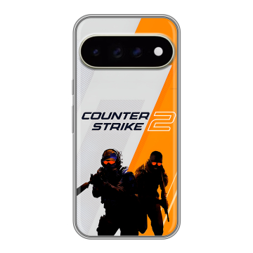 Силиконовый чехол на Google Pixel 11 Pro XL с принтом Counter Strike Силиконовый чехол на Google Pixel 11 Pro XL с принтом Counter Strike