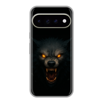 Силиконовый чехол на Google Pixel 11 Pro XL с принтом Волк