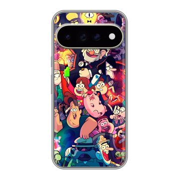 Силиконовый чехол на Google Pixel 11 Pro XL с принтом Gravity Falls Гравити Фолз Силиконовый чехол на Google Pixel 11 Pro XL с принтом Gravity Falls Гравити Фолз