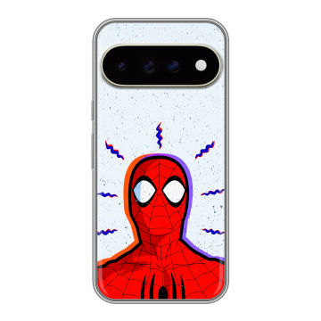 Силиконовый чехол на Google Pixel 11 Pro XL с принтом Spiderman Человек паук