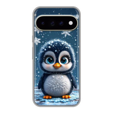 Силиконовый чехол на Google Pixel 11 Pro XL с принтом Новый год