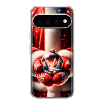 Силиконовый чехол на Google Pixel 11 Pro XL с принтом Новый год