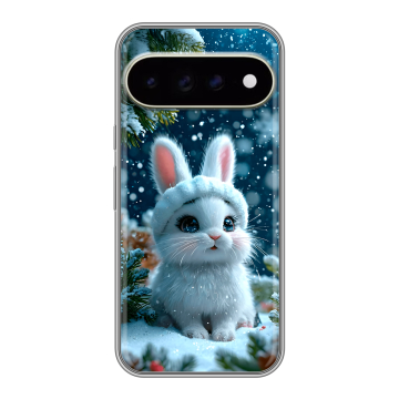 Силиконовый чехол на Google Pixel 11 Pro XL с принтом Новый год