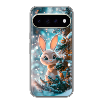 Силиконовый чехол на Google Pixel 11 Pro XL с принтом Новый год Силиконовый чехол на Google Pixel 11 Pro XL с принтом Новый год
