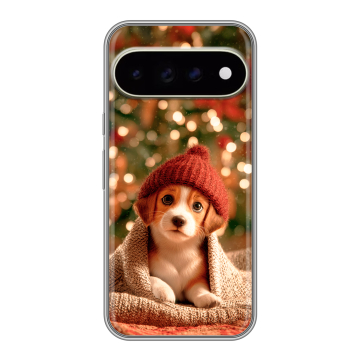 Силиконовый чехол на Google Pixel 11 Pro XL с принтом Новый год Силиконовый чехол на Google Pixel 11 Pro XL с принтом Новый год