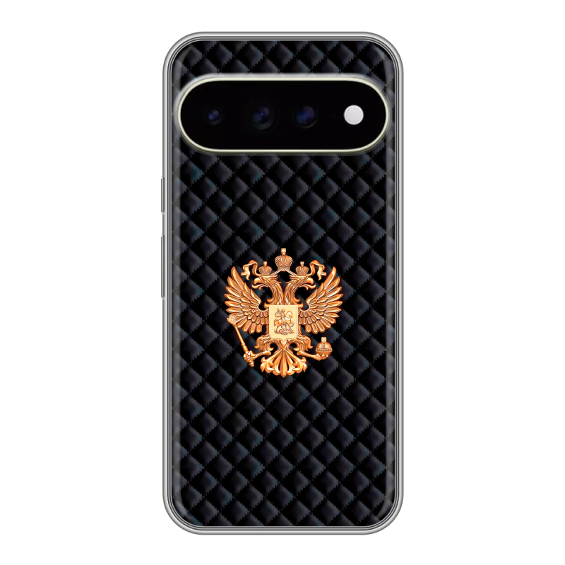 Силиконовый чехол на Google Pixel 11 Pro XL с принтом Герб России принт Силиконовый чехол на Google Pixel 11 Pro XL с принтом Герб России принт