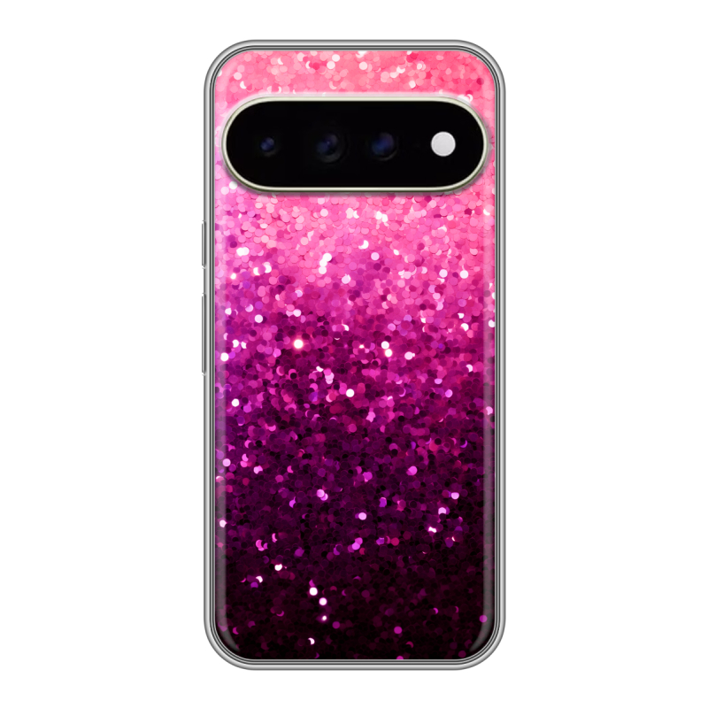 Силиконовый чехол на Google Pixel 11 Pro XL с принтом Блестки Силиконовый чехол на Google Pixel 11 Pro XL с принтом Блестки