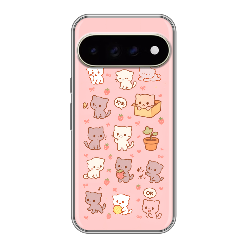 Силиконовый чехол на Google Pixel 11 Pro XL с принтом Hello Kitty Хелоу Кити Силиконовый чехол на Google Pixel 11 Pro XL с принтом Hello Kitty Хелоу Кити
