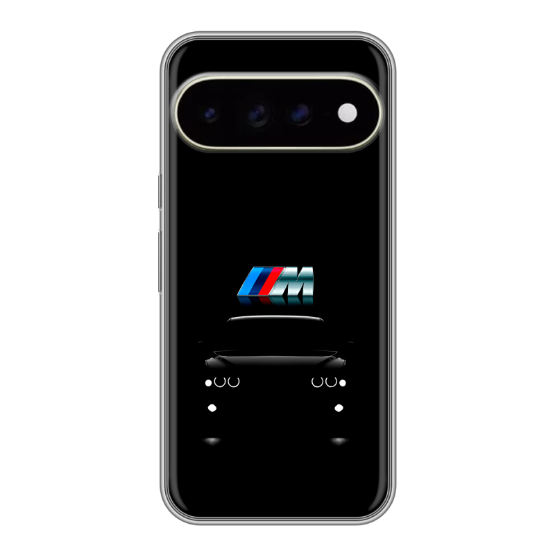 Силиконовый чехол на Google Pixel 11 Pro XL с принтом БМВ BMW Силиконовый чехол на Google Pixel 11 Pro XL с принтом БМВ BMW