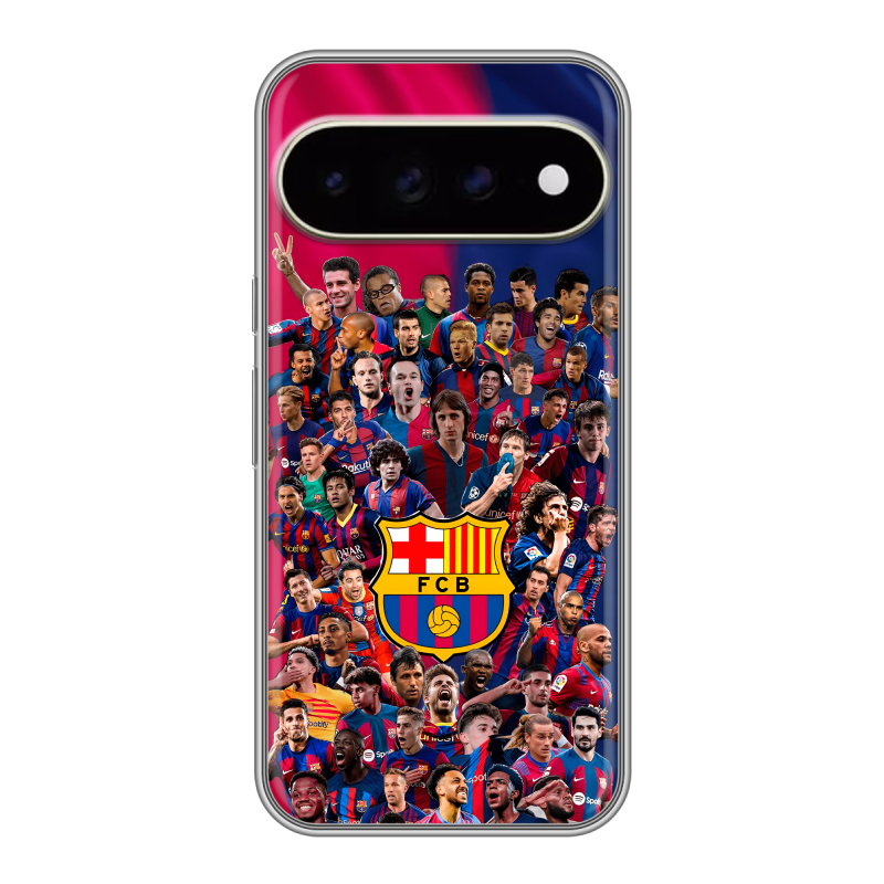Силиконовый чехол на Google Pixel 11 Pro XL с принтом Барселона Barcelona Силиконовый чехол на Google Pixel 11 Pro XL с принтом Барселона Barcelona