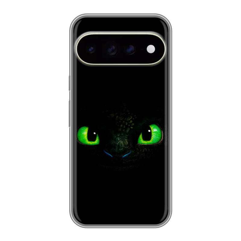 Силиконовый чехол на Google Pixel 11 Pro XL с принтом Как приручить дракона Силиконовый чехол на Google Pixel 11 Pro XL с принтом Как приручить дракона