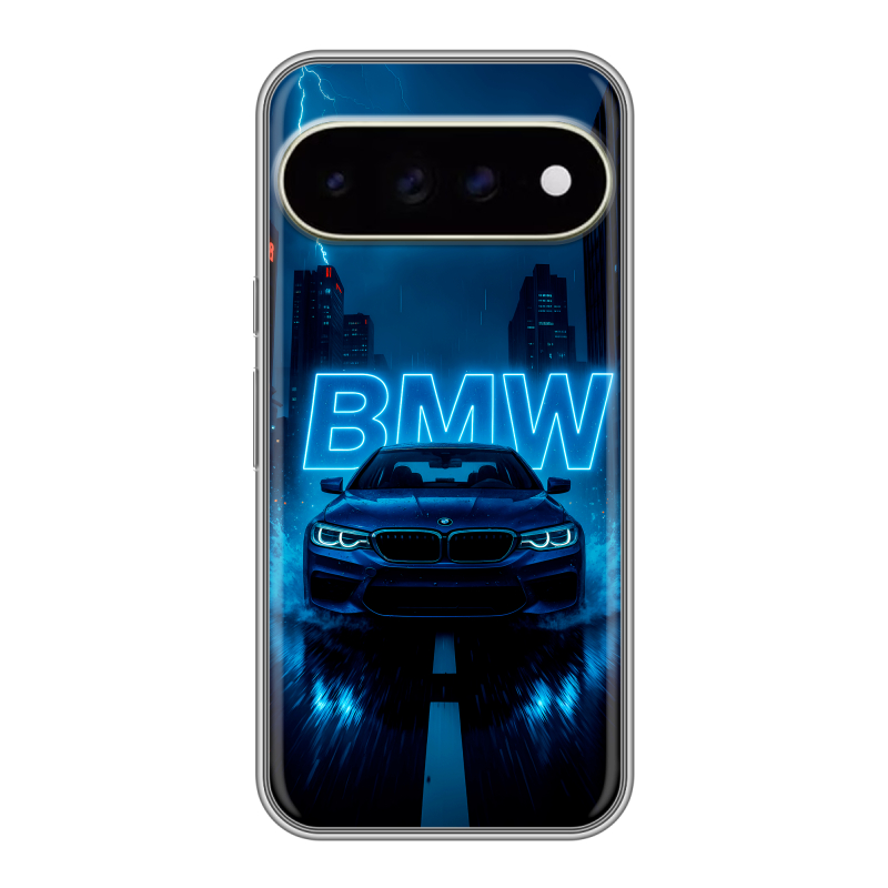 Силиконовый чехол на Google Pixel 11 Pro XL с принтом BMW БМВ Силиконовый чехол на Google Pixel 11 Pro XL с принтом BMW БМВ