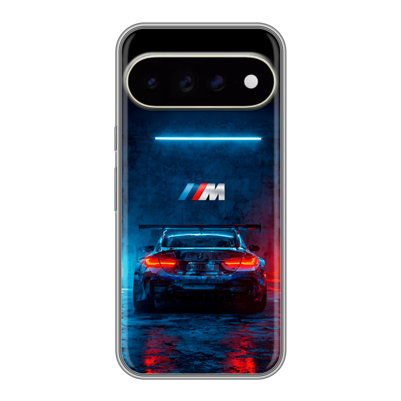 Силиконовый чехол на Google Pixel 11 Pro XL с принтом BMW БМВ Силиконовый чехол на Google Pixel 11 Pro XL с принтом BMW БМВ