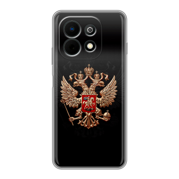 Силиконовый чехол на Huawei Nova Y74 с принтом Герб России Силиконовый чехол на Huawei Nova Y74 с принтом Герб России