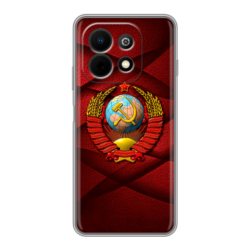 Силиконовый чехол на Huawei Nova Y74 с принтом Герб СССР Силиконовый чехол на Huawei Nova Y74 с принтом Герб СССР