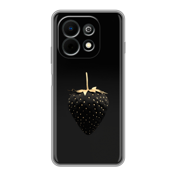 Силиконовый чехол на Huawei Nova Y74 с принтом Черная клубника Силиконовый чехол на Huawei Nova Y74 с принтом Черная клубника