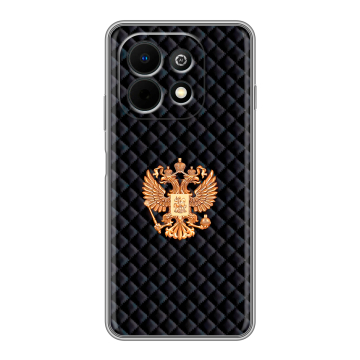 Силиконовый чехол на Huawei Nova Y74 с принтом Герб России принт Силиконовый чехол на Huawei Nova Y74 с принтом Герб России принт