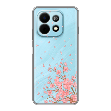 Силиконовый чехол на Huawei Nova Y74 с принтом Ветка сакуры Силиконовый чехол на Huawei Nova Y74 с принтом Ветка сакуры