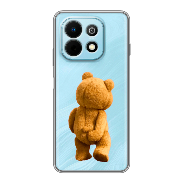 Силиконовый чехол на Huawei Nova Y74 с принтом Медведь Силиконовый чехол на Huawei Nova Y74 с принтом Медведь