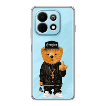 Силиконовый чехол на Huawei Nova Y74 с принтом Плюшевый медведь Силиконовый чехол на Huawei Nova Y74 с принтом Плюшевый медведь