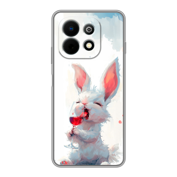 Силиконовый чехол на Huawei Nova Y74 с принтом кролик зайчик Силиконовый чехол на Huawei Nova Y74 с принтом кролик зайчик