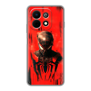 Силиконовый чехол на Huawei Nova Y74 с принтом человек паук spiderman Силиконовый чехол на Huawei Nova Y74 с принтом человек паук spiderman