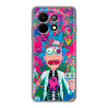 Силиконовый чехол на Huawei Nova Y74 с принтом Рик и Морти Rick Morty Силиконовый чехол на Huawei Nova Y74 с принтом Рик и Морти Rick Morty