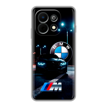 Силиконовый чехол на Huawei Nova Y74 с принтом БМВ BMW Силиконовый чехол на Huawei Nova Y74 с принтом БМВ BMW