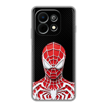 Силиконовый чехол на Huawei Nova Y74 с принтом человек паук spiderman Силиконовый чехол на Huawei Nova Y74 с принтом человек паук spiderman
