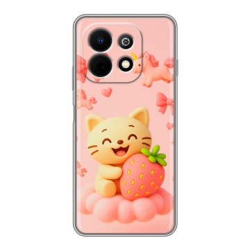 Силиконовый чехол на Huawei Nova Y74 с принтом для девочек Силиконовый чехол на Huawei Nova Y74 с принтом для девочек