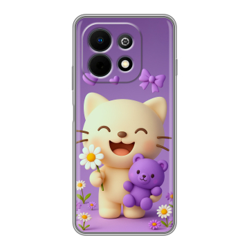 Силиконовый чехол на Huawei Nova Y74 с принтом для девочек Силиконовый чехол на Huawei Nova Y74 с принтом для девочек