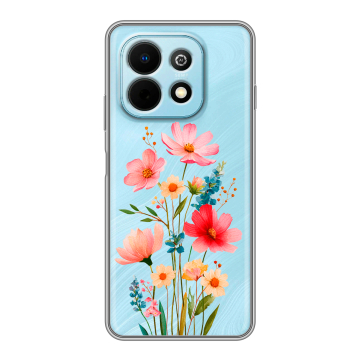 Силиконовый чехол на Huawei Nova Y74 с принтом Цветы Силиконовый чехол на Huawei Nova Y74 с принтом Цветы