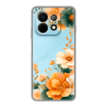 Силиконовый чехол на Huawei Nova Y74 с принтом Цветы принт Силиконовый чехол на Huawei Nova Y74 с принтом Цветы принт