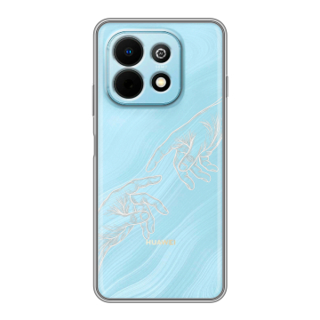 Силиконовый чехол на Huawei Nova Y74 с принтом Сотворение мира Силиконовый чехол на Huawei Nova Y74 с принтом Сотворение мира