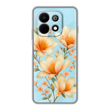 Силиконовый чехол на Huawei Nova Y74 с принтом Цветы Силиконовый чехол на Huawei Nova Y74 с принтом Цветы