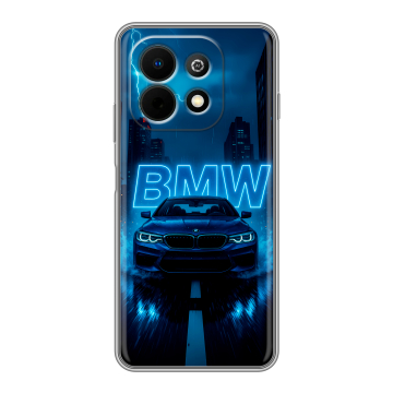 Силиконовый чехол на Huawei Nova Y74 с принтом BMW БМВ Силиконовый чехол на Huawei Nova Y74 с принтом BMW БМВ