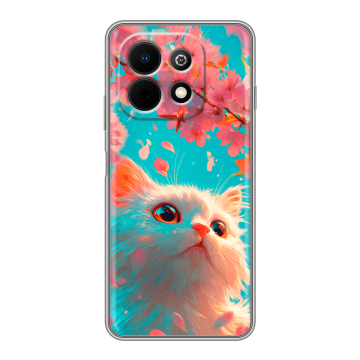 Силиконовый чехол на Huawei Nova Y74 с принтом Красивый кот Силиконовый чехол на Huawei Nova Y74 с принтом Красивый кот