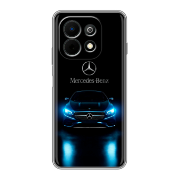 Силиконовый чехол на Huawei Nova Y74 с принтом Mercedes Мерседес Силиконовый чехол на Huawei Nova Y74 с принтом Mercedes Мерседес