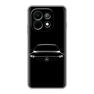 Силиконовый чехол на Huawei Nova Y74 с принтом Mercedes Мерседес Силиконовый чехол на Huawei Nova Y74 с принтом Mercedes Мерседес