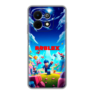 Силиконовый чехол на Huawei Nova Y74 с принтом Roblox Роблокс Силиконовый чехол на Huawei Nova Y74 с принтом Roblox Роблокс