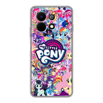 Силиконовый чехол на Huawei Nova Y74 с принтом My little pony Дружба чудо Силиконовый чехол на Huawei Nova Y74 с принтом My little pony Дружба чудо