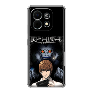 Силиконовый чехол на Huawei Nova Y74 с принтом Death note Тетрадь смерти Силиконовый чехол на Huawei Nova Y74 с принтом Death note Тетрадь смерти