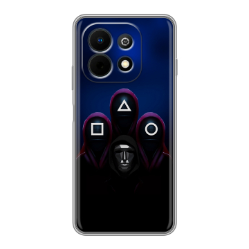 Силиконовый чехол на Huawei Nova Y74 с принтом Игра Кальмара Силиконовый чехол на Huawei Nova Y74 с принтом Игра Кальмара
