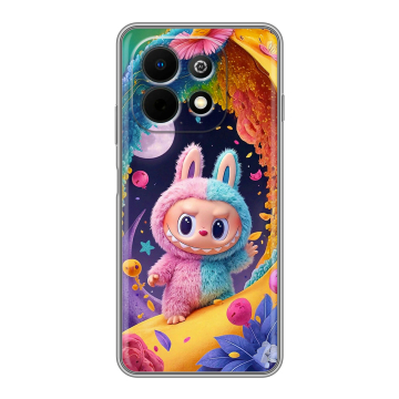 Силиконовый чехол на Huawei Nova Y74 с принтом Labubu Лабубу Силиконовый чехол на Huawei Nova Y74 с принтом Labubu Лабубу