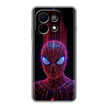 Силиконовый чехол на Huawei Nova Y74 с принтом Spiderman Человек паук Силиконовый чехол на Huawei Nova Y74 с принтом Spiderman Человек паук