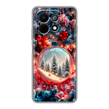 Силиконовый чехол на Huawei Nova Y74 с принтом Новый год Силиконовый чехол на Huawei Nova Y74 с принтом Новый год