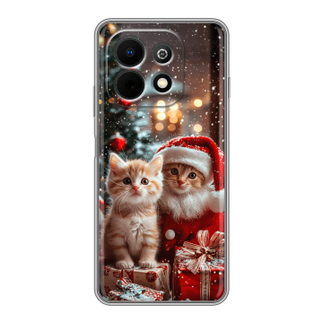 Силиконовый чехол на Huawei Nova Y74 с принтом Новый год Силиконовый чехол на Huawei Nova Y74 с принтом Новый год