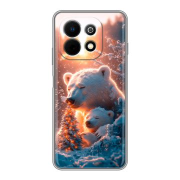 Силиконовый чехол на Huawei Nova Y74 с принтом Новый год Силиконовый чехол на Huawei Nova Y74 с принтом Новый год