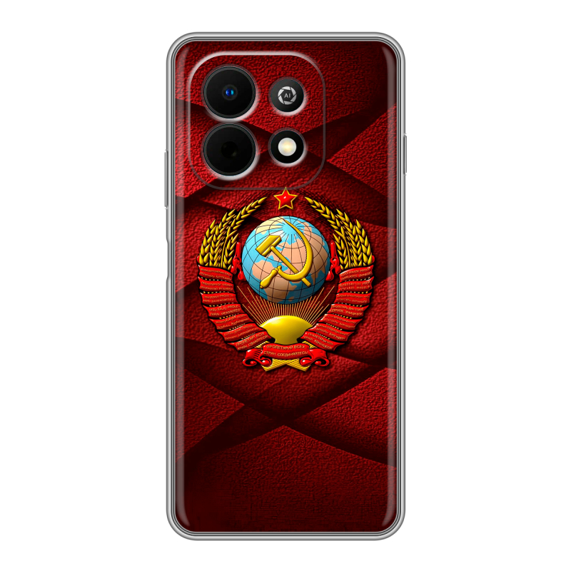 Силиконовый чехол на Huawei Nova Y74 с принтом Герб СССР Силиконовый чехол на Huawei Nova Y74 с принтом Герб СССР
