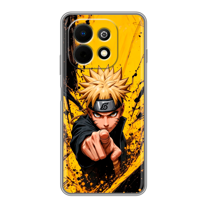 Силиконовый чехол на Huawei Nova Y74 с принтом Naruto Наруто Силиконовый чехол на Huawei Nova Y74 с принтом Naruto Наруто